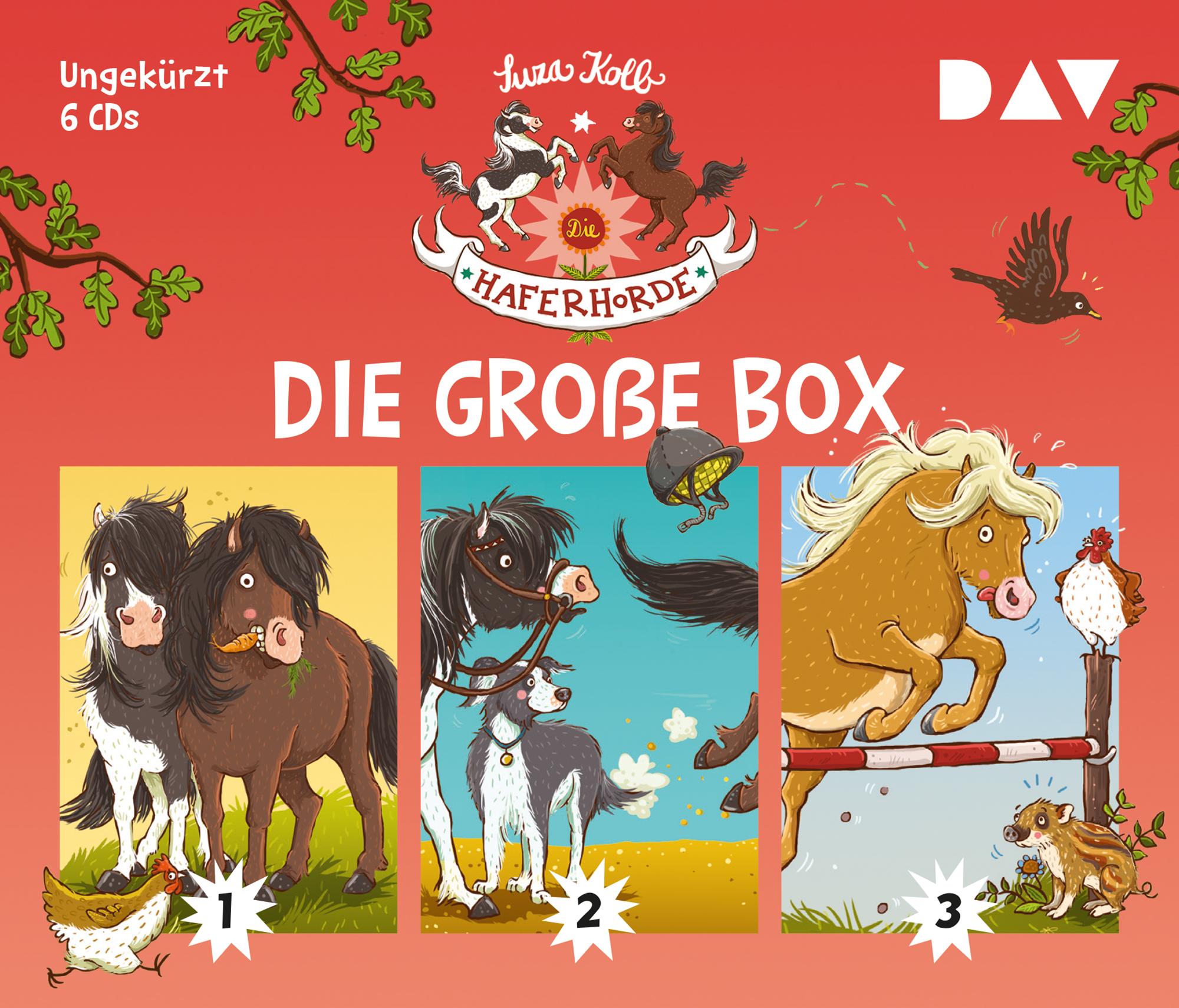 Vorderes Coverbild Die Haferhorde - Die große Box (Teil 1-3)