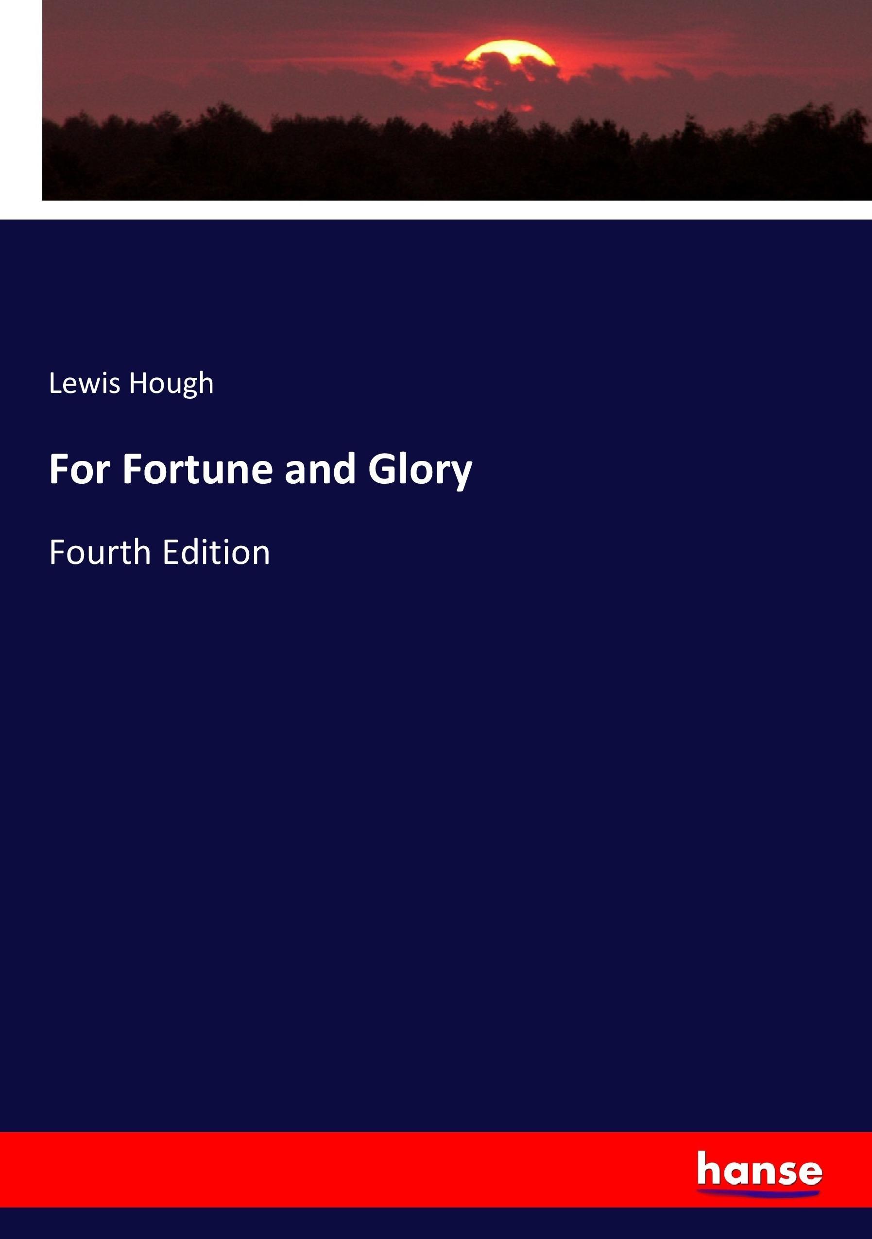 Vorderes Coverbild For Fortune and Glory