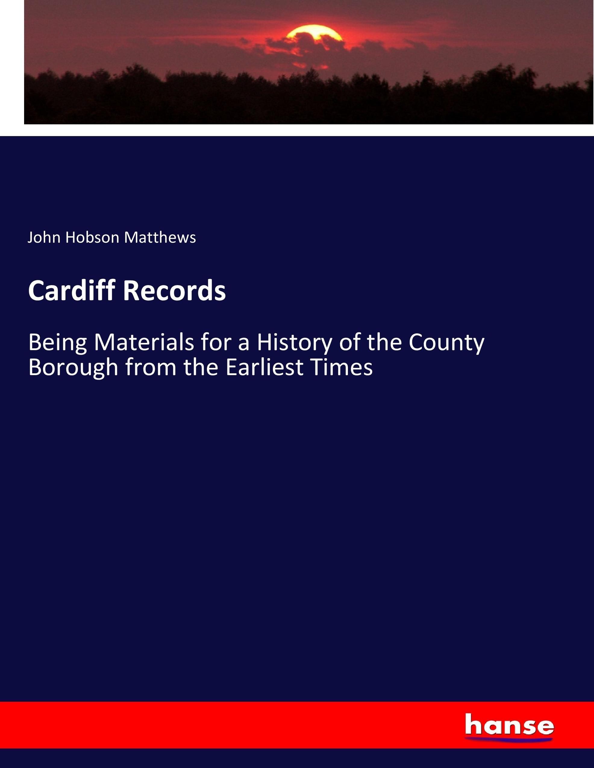 Vorderes Coverbild Cardiff Records