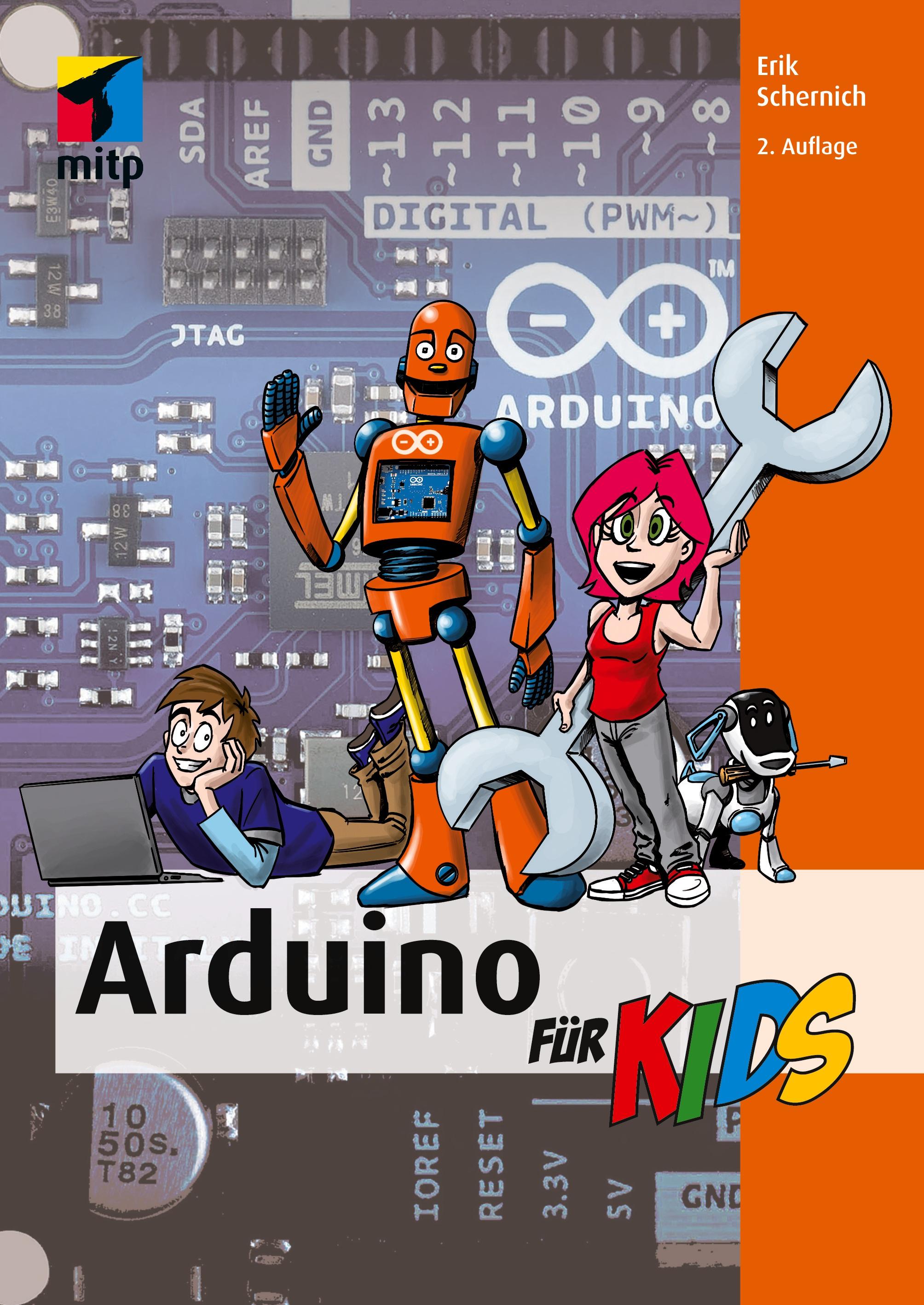Vorderes Coverbild Arduino für Kids