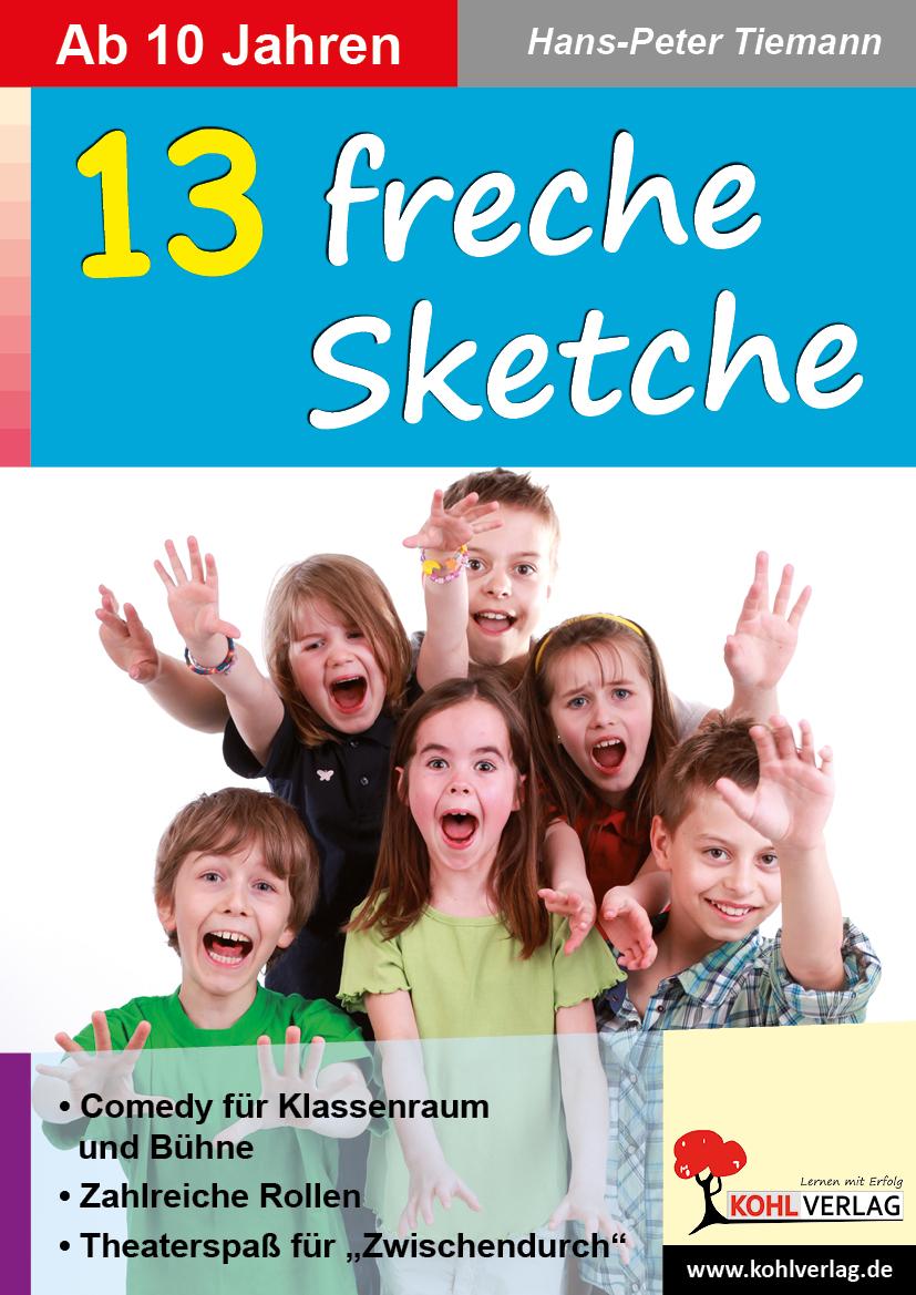 Vorderes Coverbild 13 freche Sketche