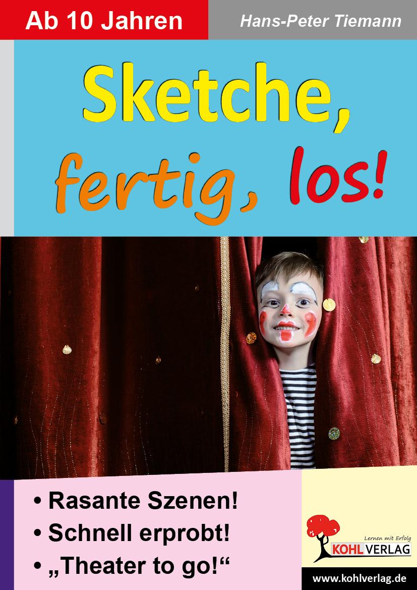 Vorderes Coverbild Sketche fertig, los!