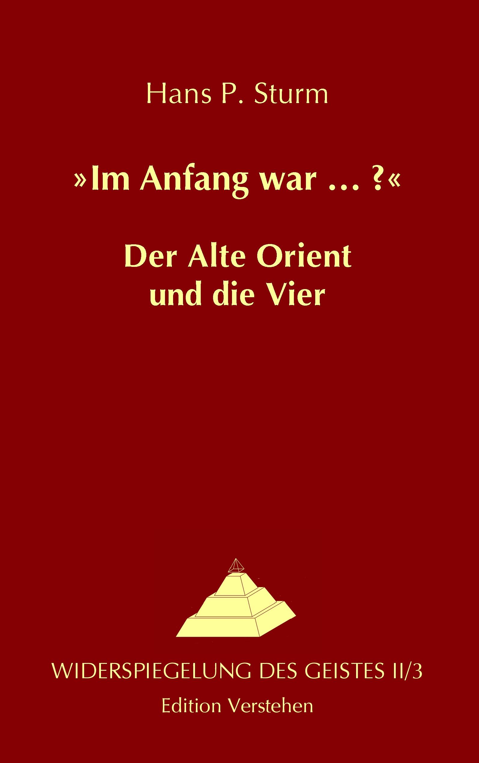 Vorderes Coverbild Widerspiegelung des Geistes II/3