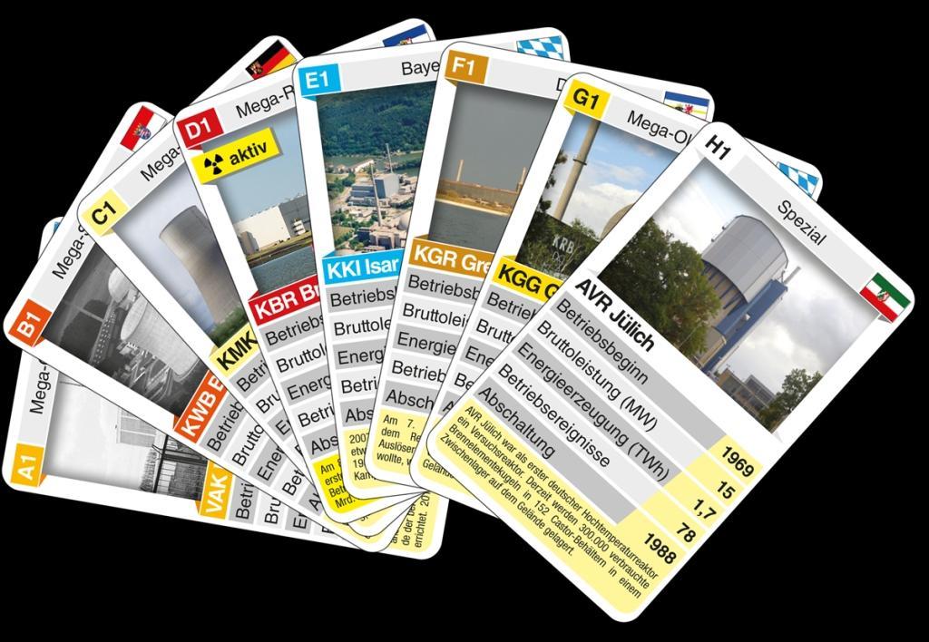 Beispielinhalt (Bild) Deutschlands Atomkraftwerke