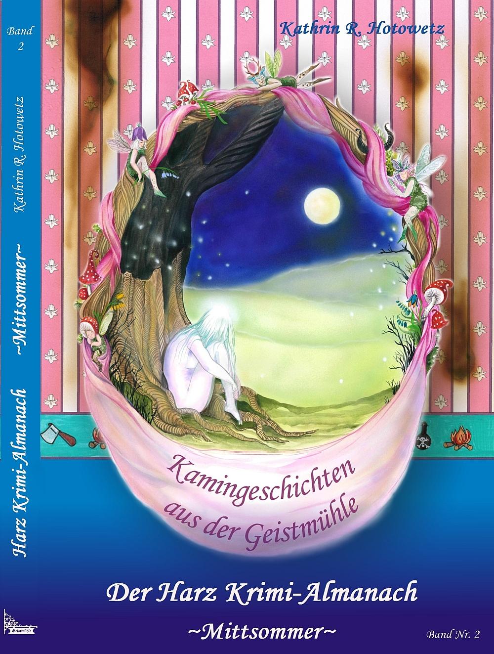 Vorderes Coverbild Harz Krimi-Almanach Band 2 - Mittsommer