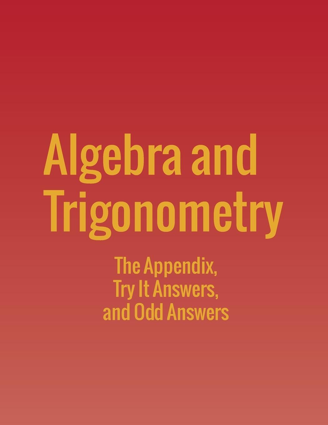 Vorderes Coverbild Algebra and Trigonometry