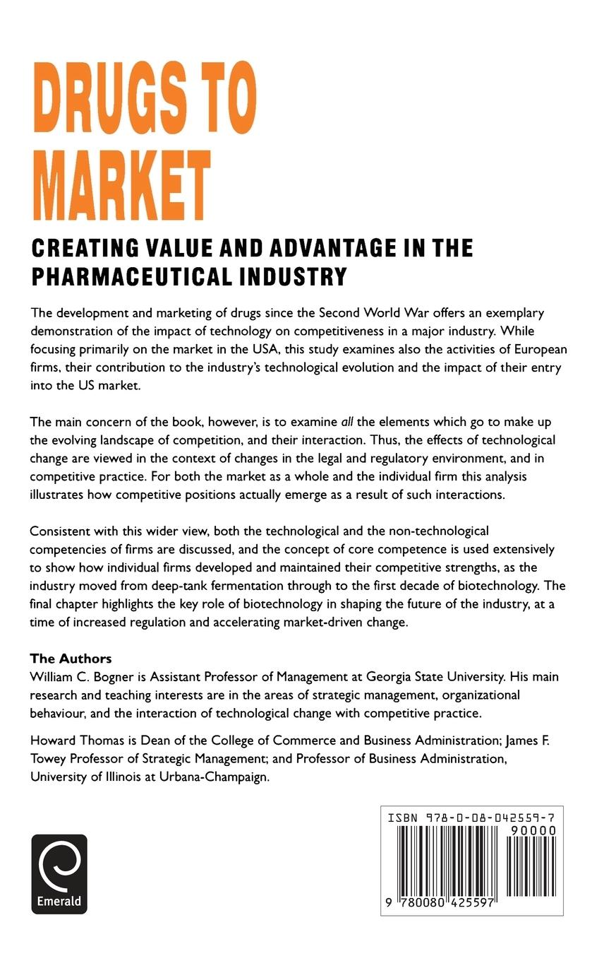 Rückseitencover Drugs to Market