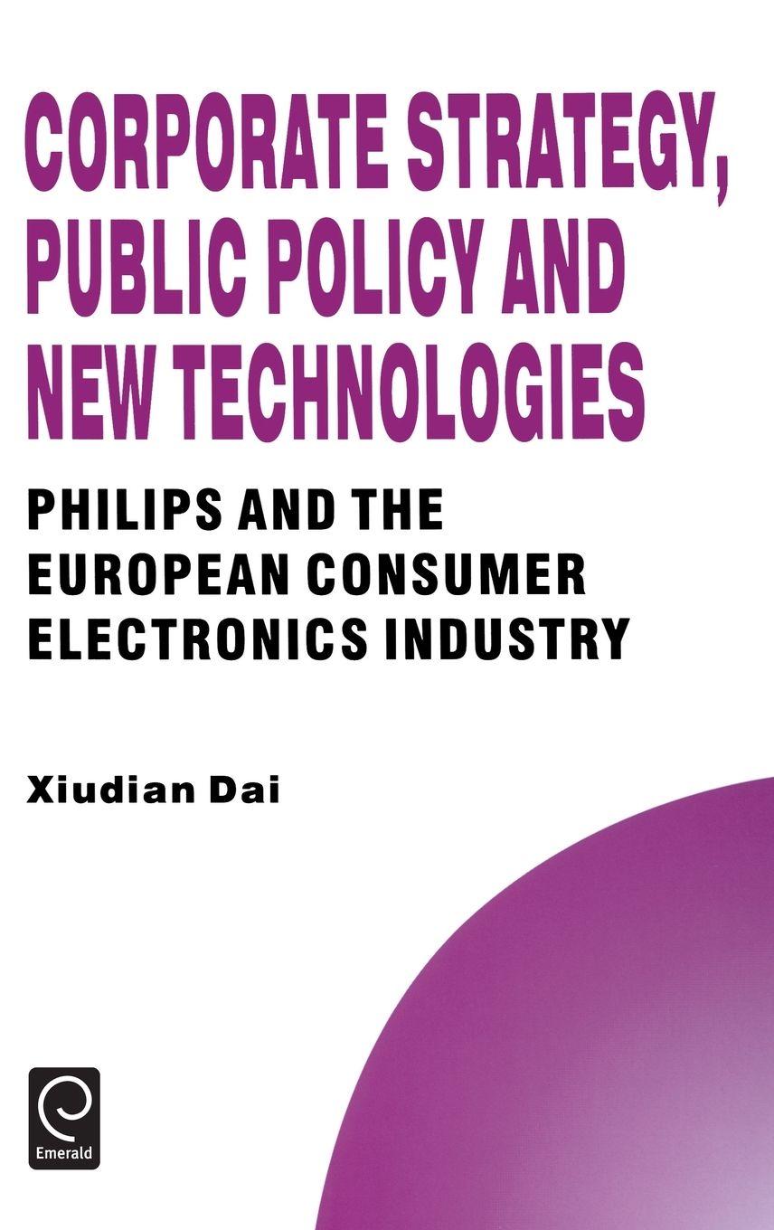 Vorderes Coverbild Corporate Strategy, Public Policy and New Technologies