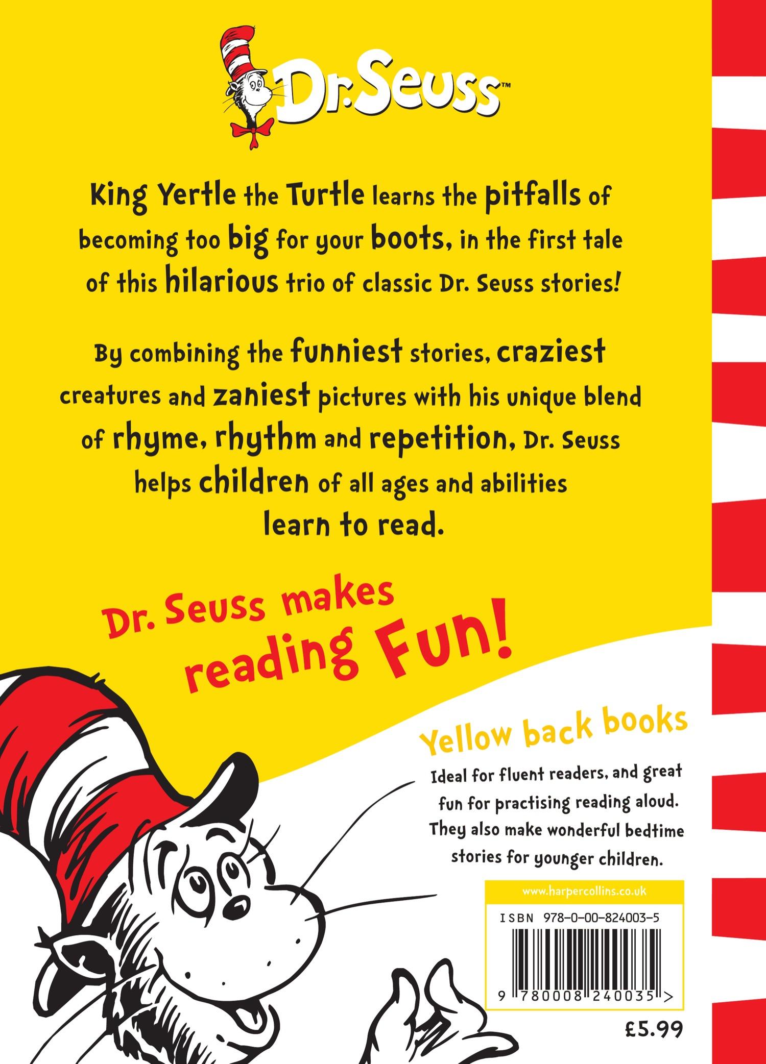 Rückseitencover Yertle the Turtle and Other Stories
