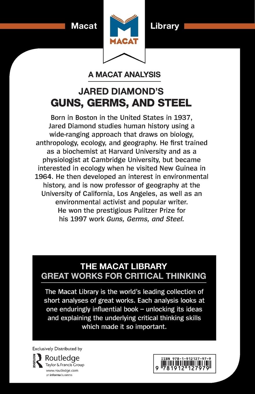 Rückseitencover An Analysis of Jared Diamond's Guns, Germs & Steel