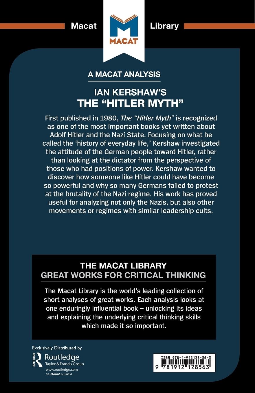 Rückseitencover An Analysis of Ian Kershaw's The "Hitler Myth"