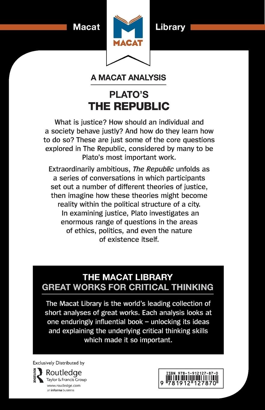 Rückseitencover An Analysis of Plato's The Republic