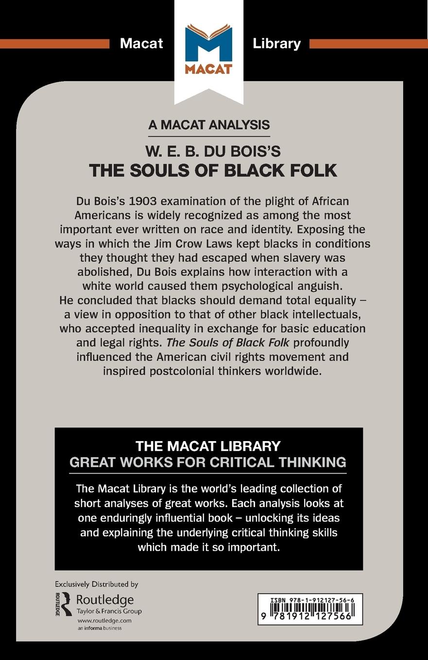 Rückseitencover An Analysis of W.E.B. Du Bois's The Souls of Black Folk