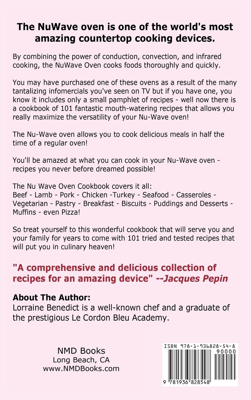Rückseitencover Nuwave Oven Cookbook