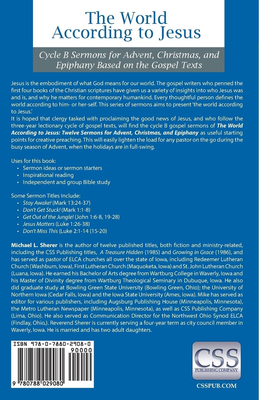 Rückseitencover The World According to Jesus