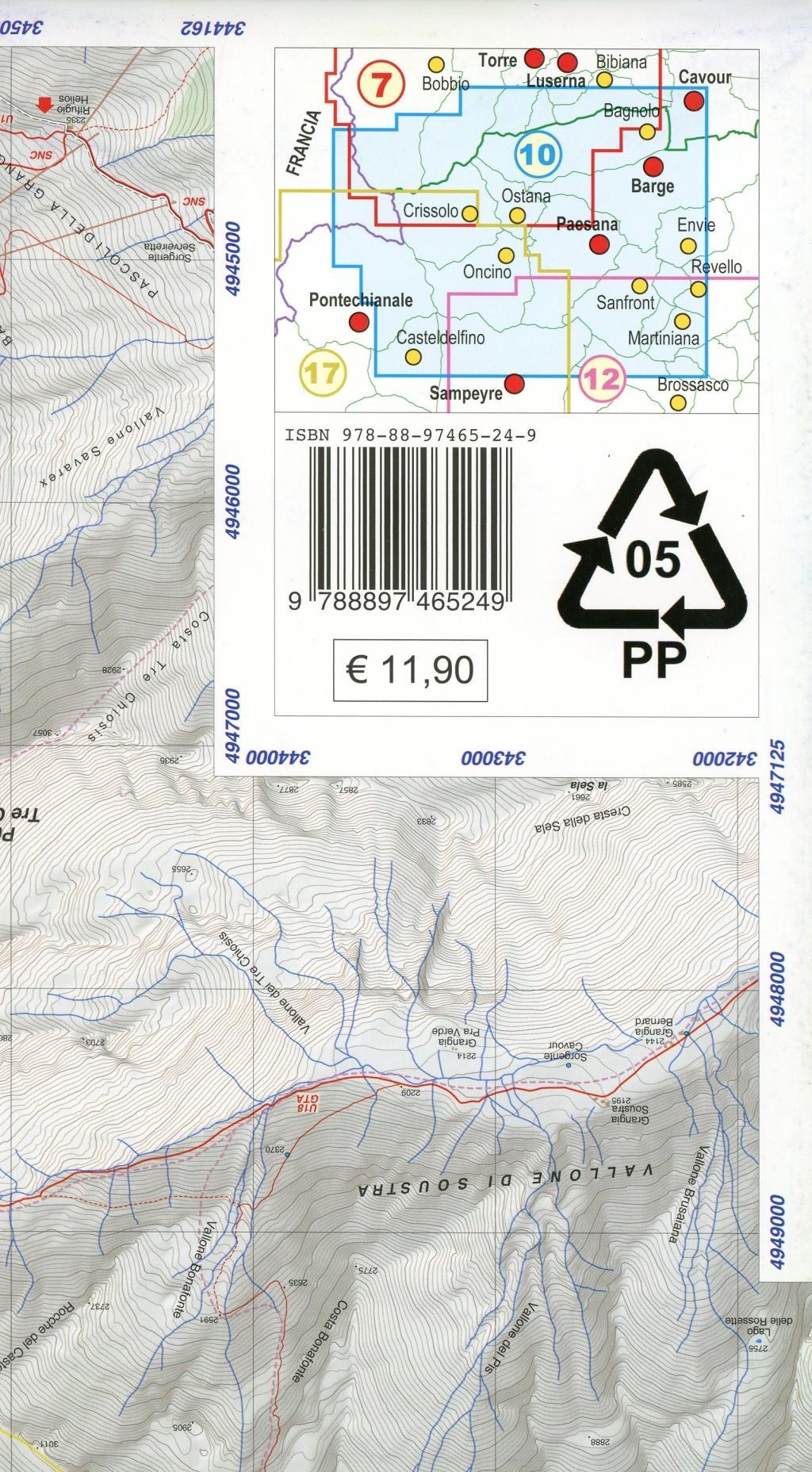 Beispielinhalt (Bild) Valle Po - Monviso 1 : 25 000
