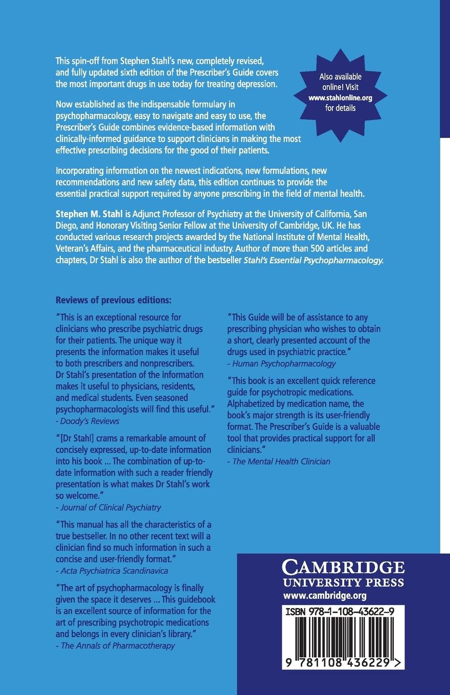 Rückseitencover Prescriber's Guide