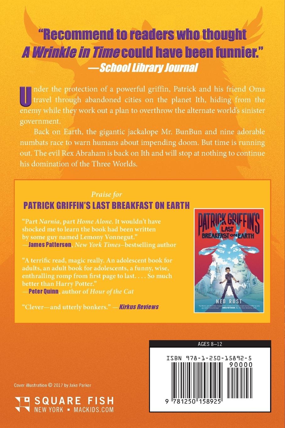 Rückseitencover Patrick Griffin's First Birthday on Ith