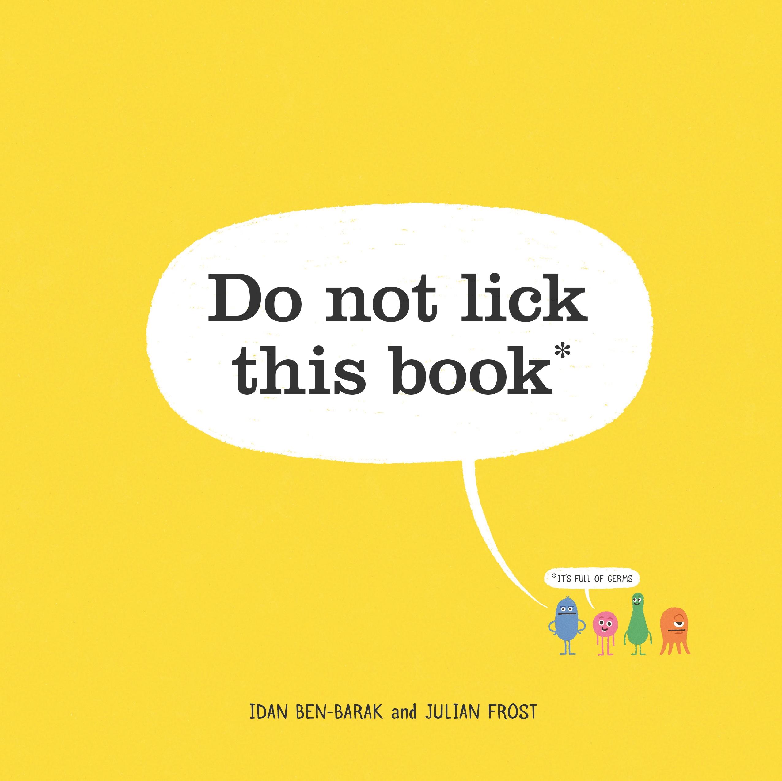 Vorderes Coverbild Do Not Lick This Book
