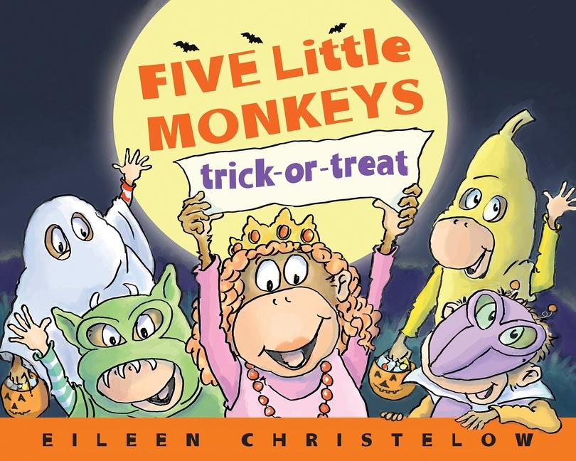 Vorderes Coverbild Five Little Monkeys Trick-Or-Treat