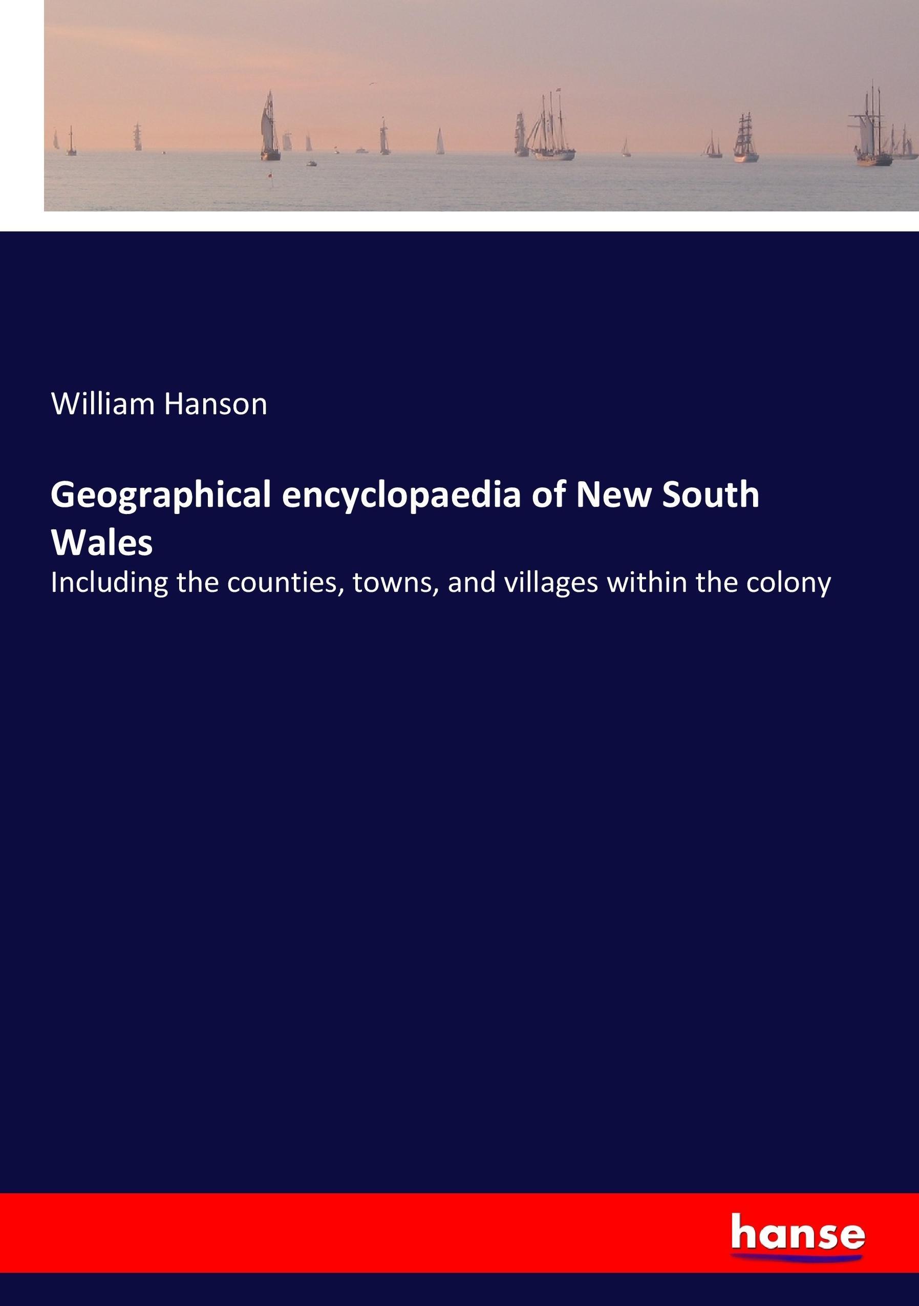 Vorderes Coverbild Geographical encyclopaedia of New South Wales