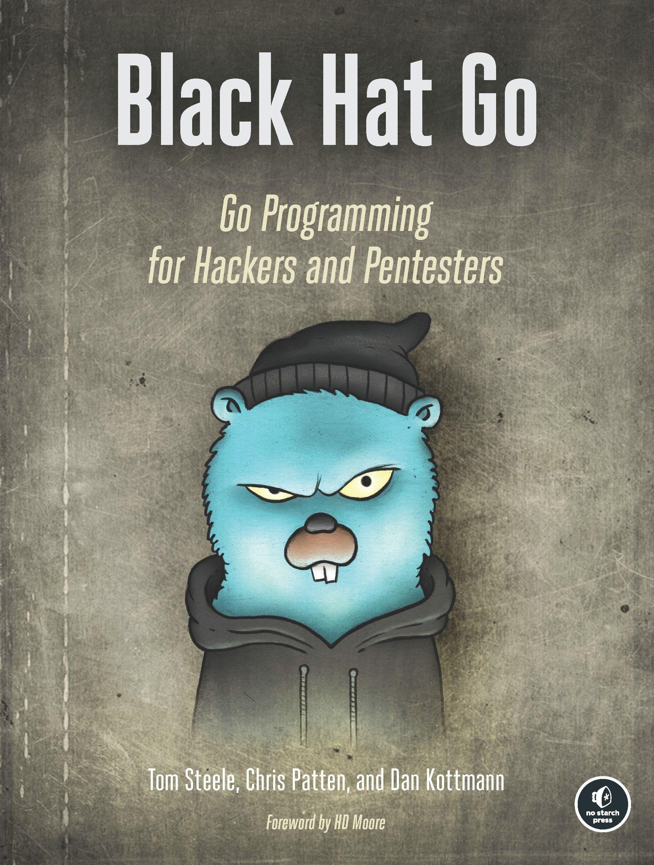 Vorderes Coverbild Black Hat Go