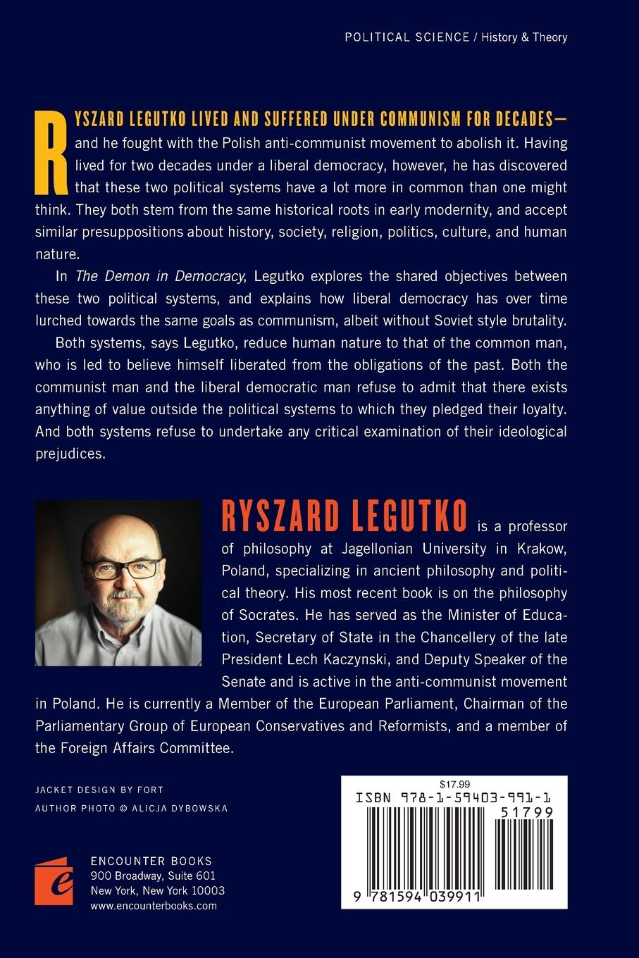 Rückseitencover The Demon in Democracy