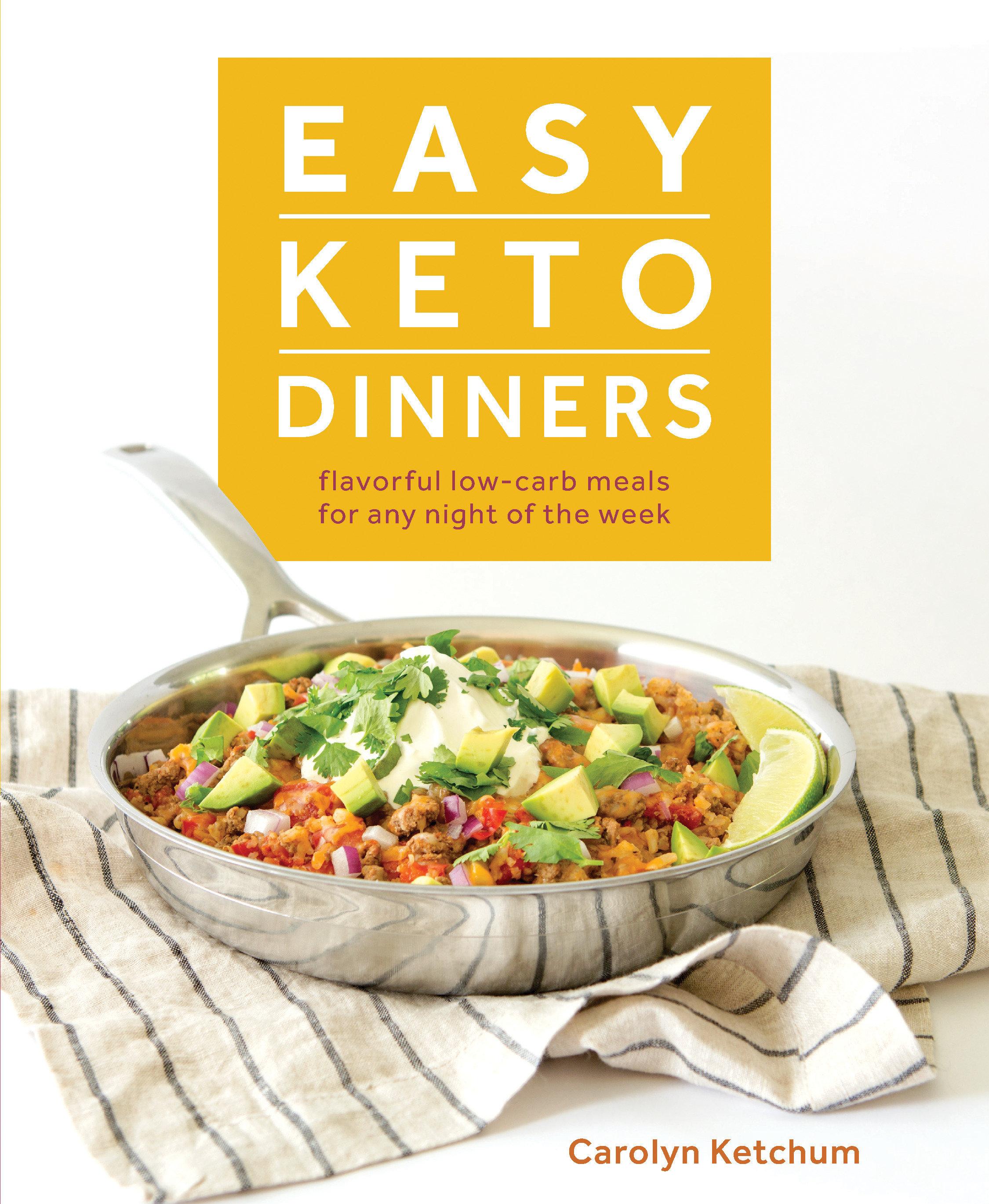 Vorderes Coverbild Easy Keto Dinners