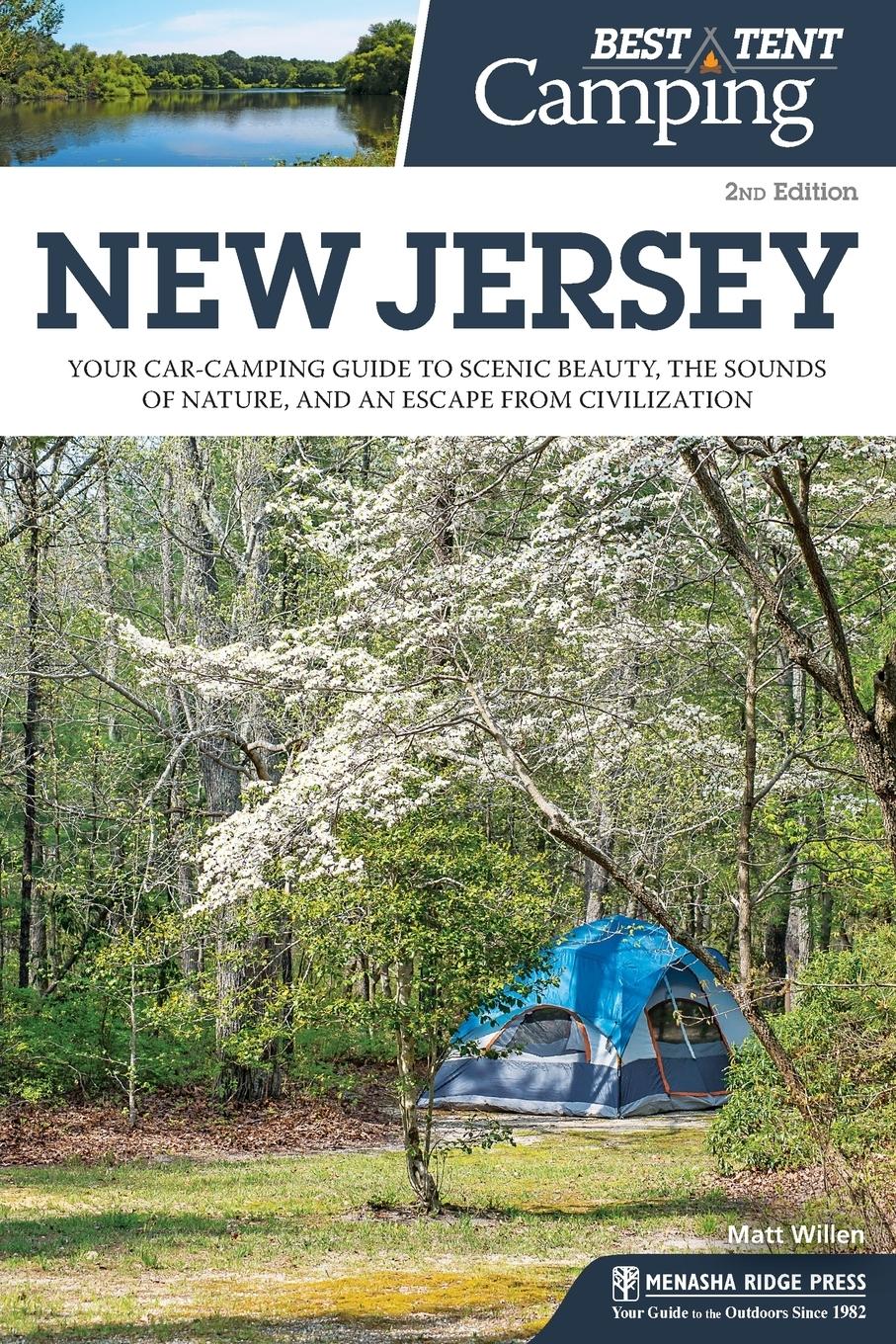 Vorderes Coverbild Best Tent Camping: New Jersey