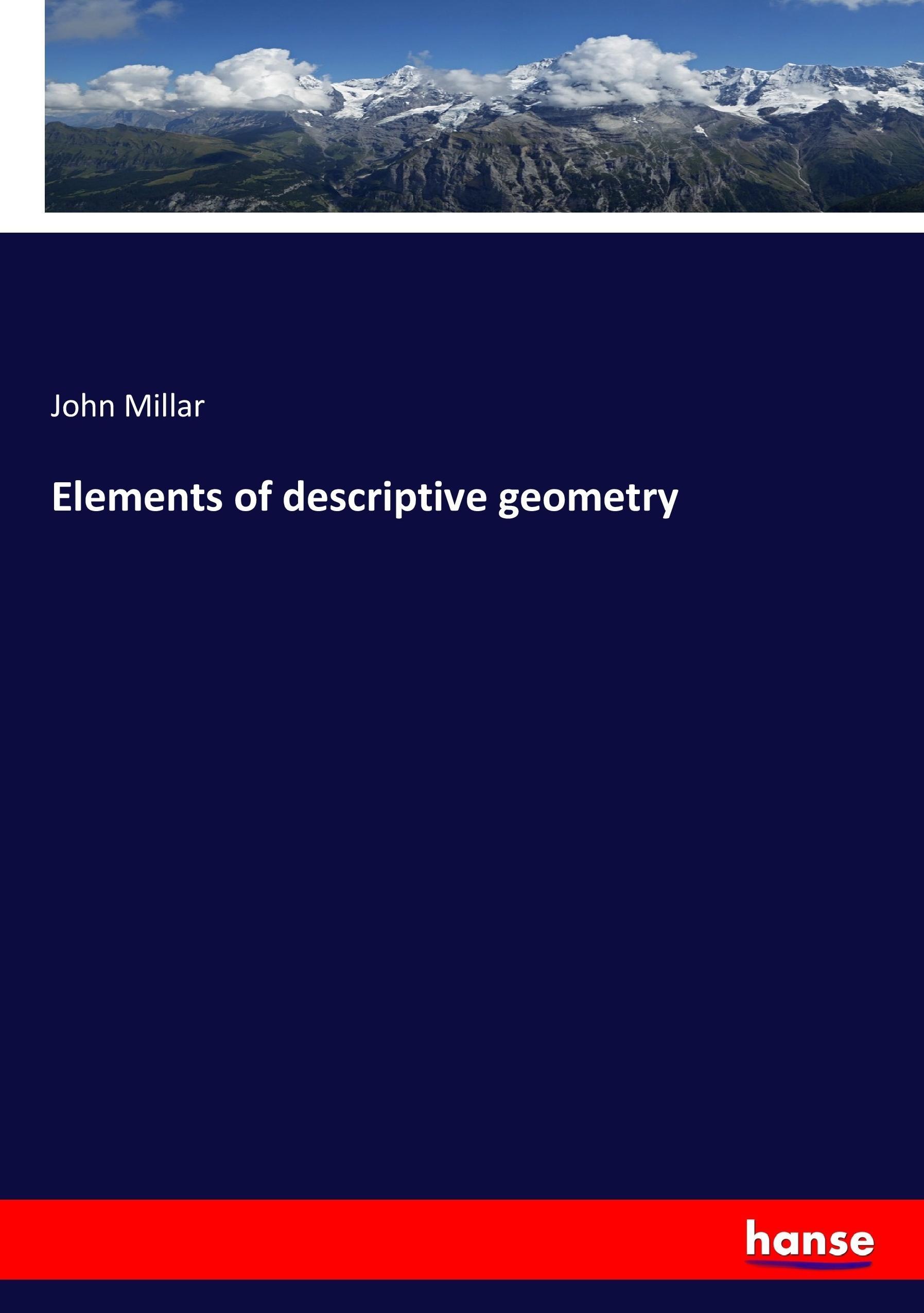 Vorderes Coverbild Elements of descriptive geometry