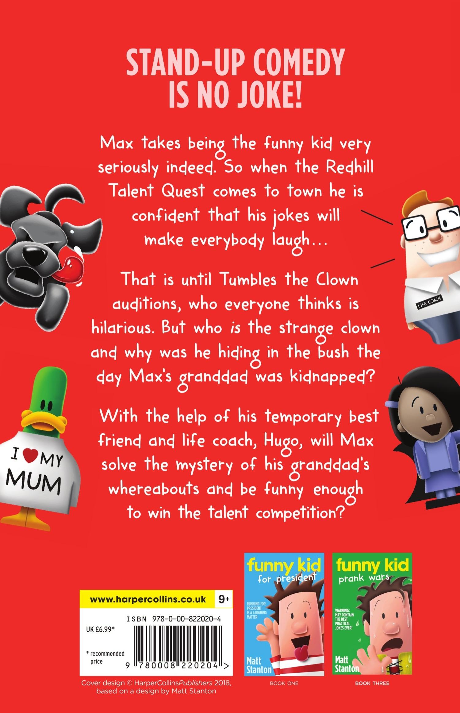 Rückseitencover Funny Kid Stand Up