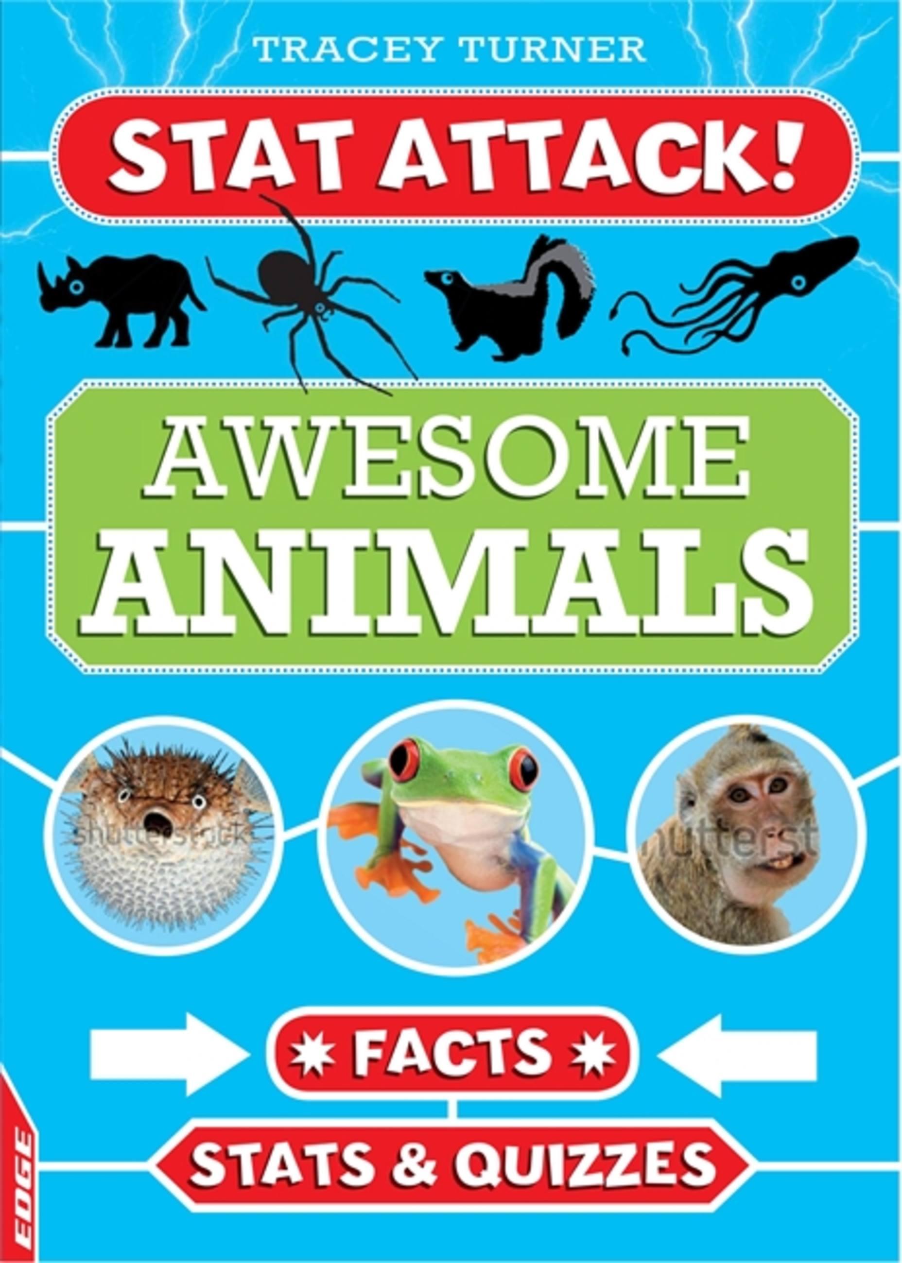 Vorderes Coverbild Edge: Stat Attack: Awesome Animals: Facts, STATS and Quizzes