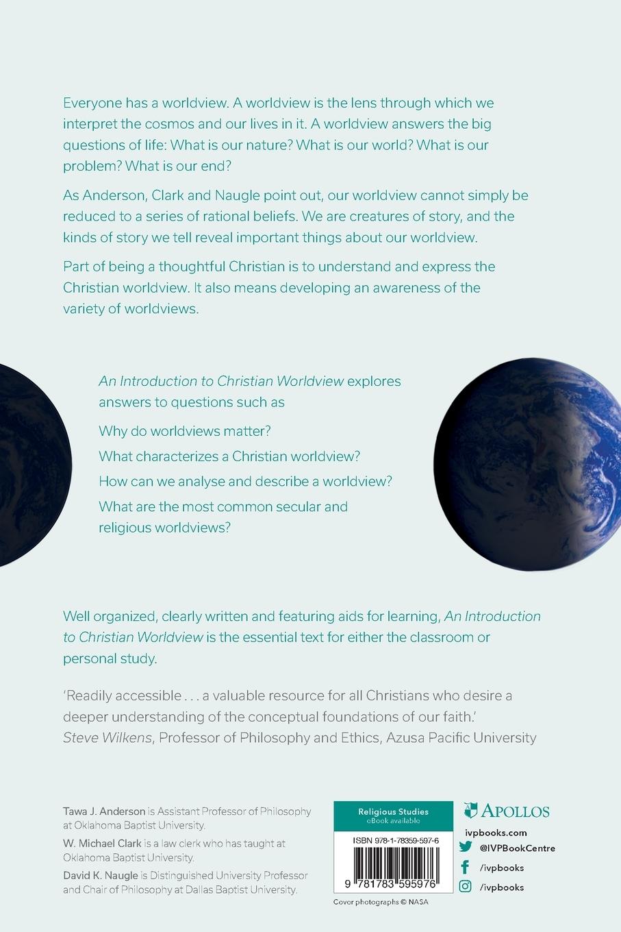 Rückseitencover An Introduction to Christian Worldview