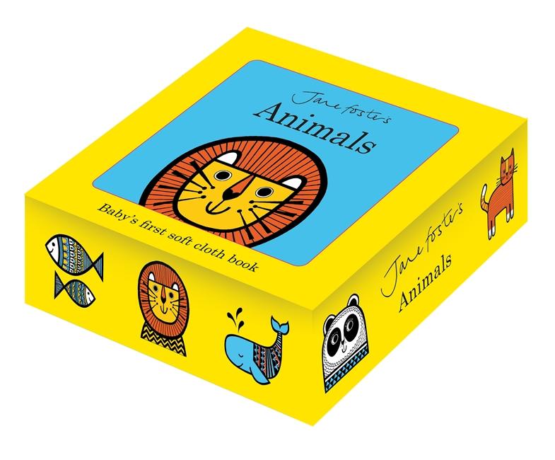Vorderes Coverbild Jane Foster's Animals cloth book