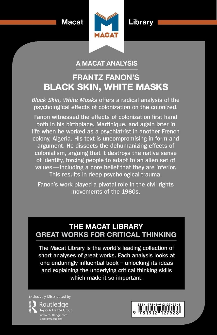 Rückseitencover An Analysis of Frantz Fanon's Black Skin, White Masks