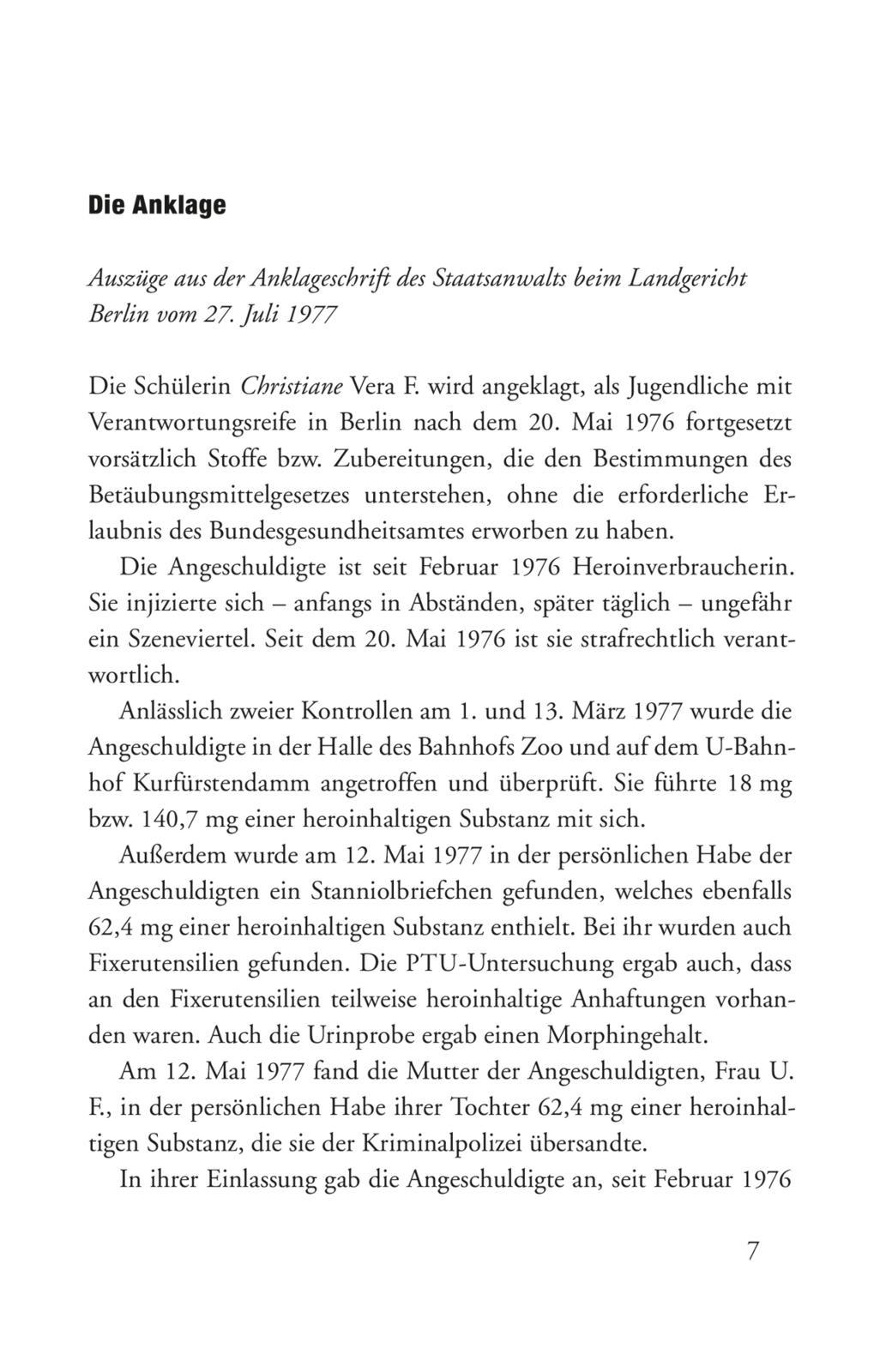 Beispielinhalt (Bild) Wir Kinder vom Bahnhof Zoo