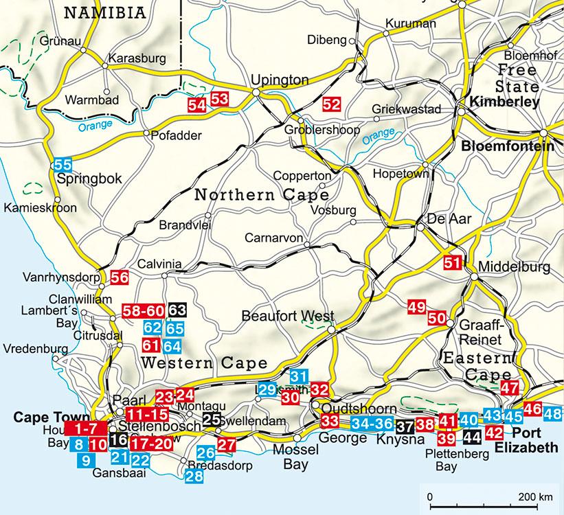 Beispielinhalt (Bild) Südafrika West