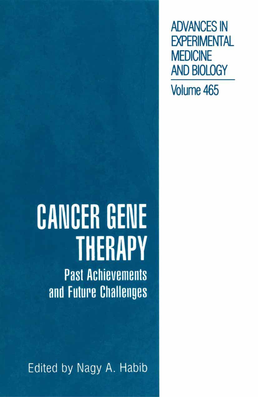 Vorderes Coverbild Cancer Gene Therapy