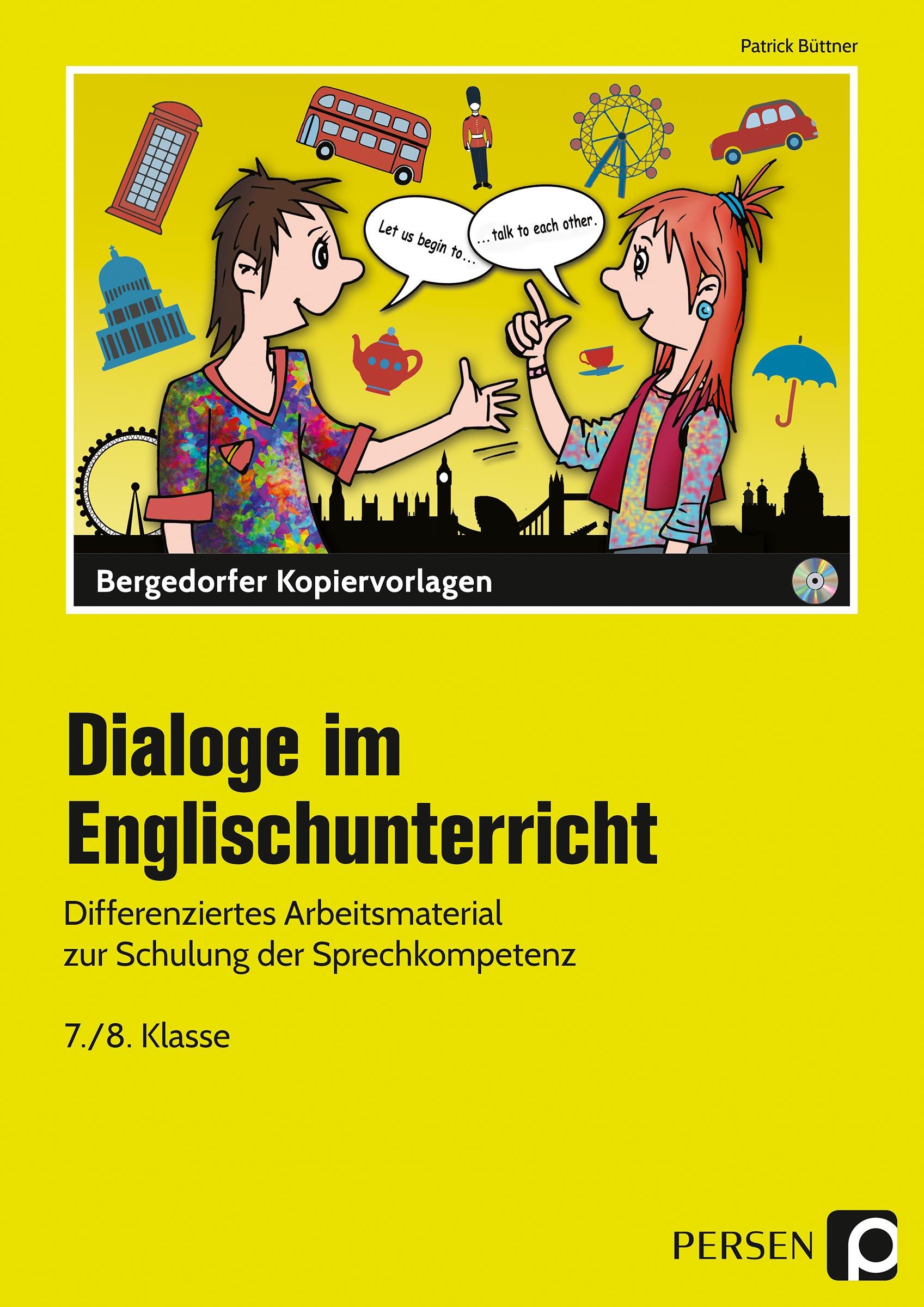 Vorderes Coverbild Dialoge im Englischunterricht - 7./8. Klasse