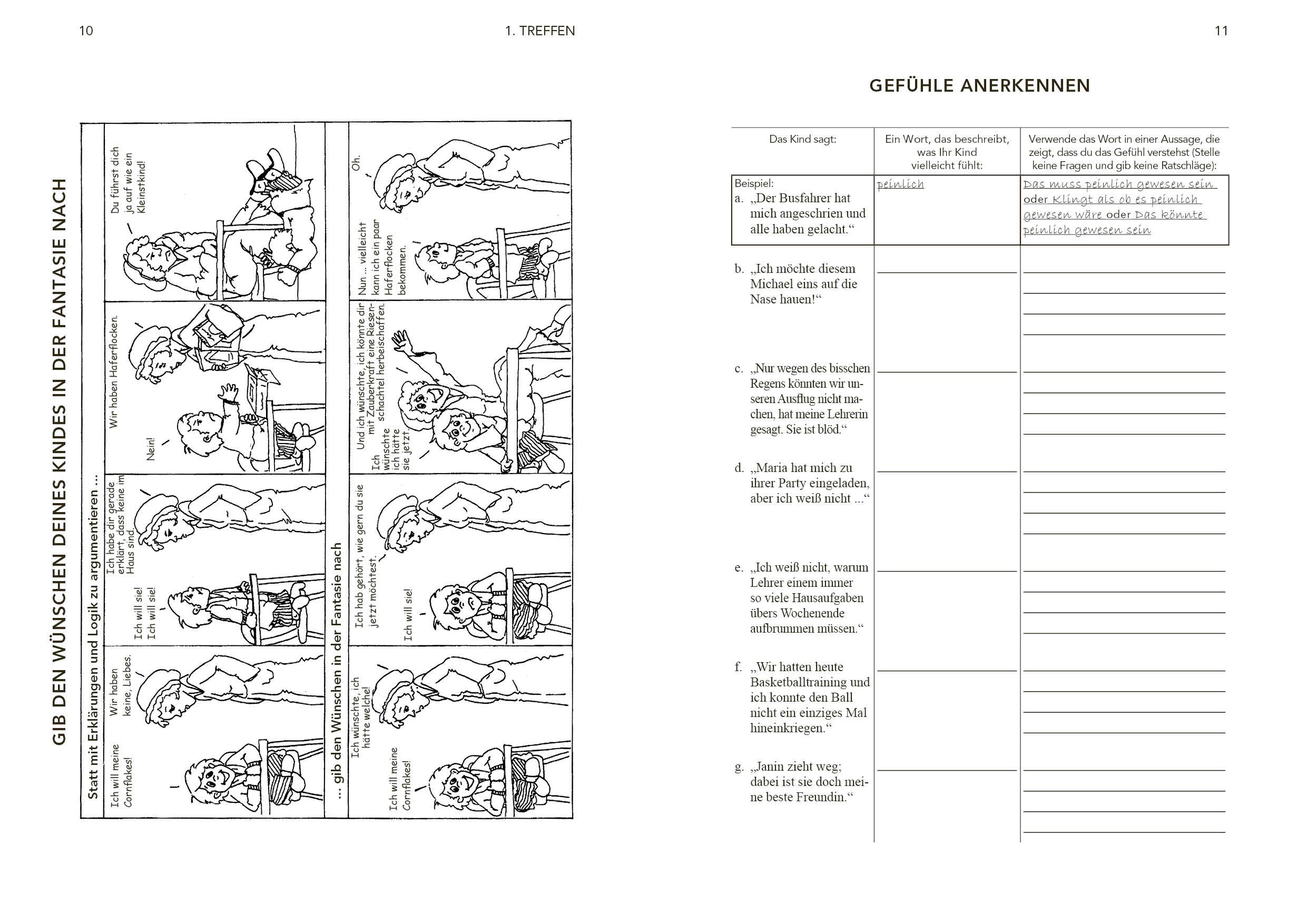 Beispielinhalt (Bild) So sag ich's meinem Kind Workshop