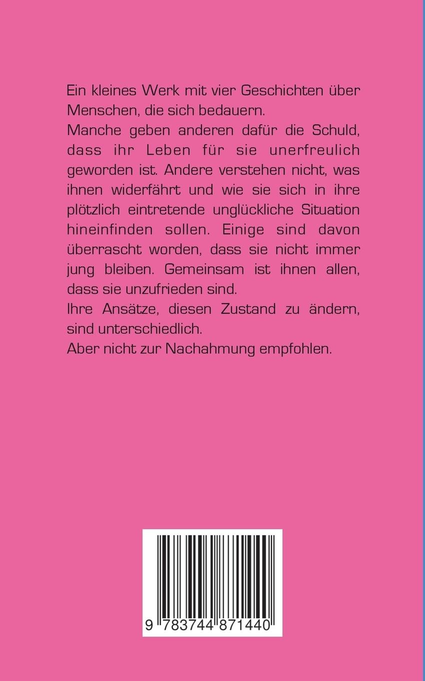 Rückseitencover Jammern Nörgeln Stalken