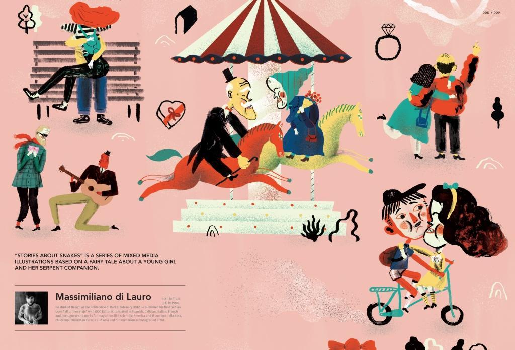 Beispielinhalt (Bild) Kaleidoscope: The Art of Illustrative Storytelling