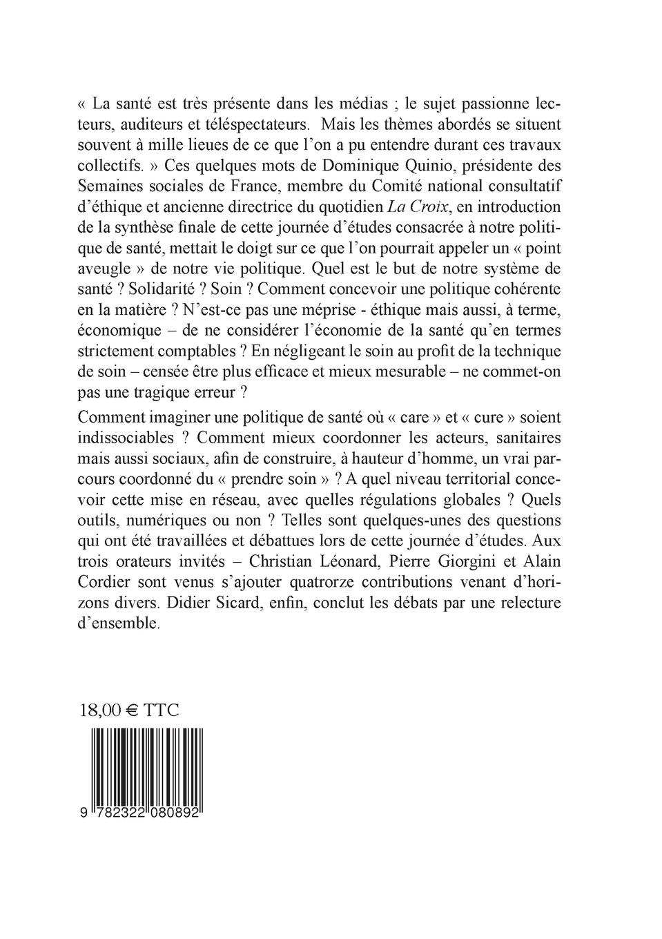 Rückseitencover La sécu jusqu'où