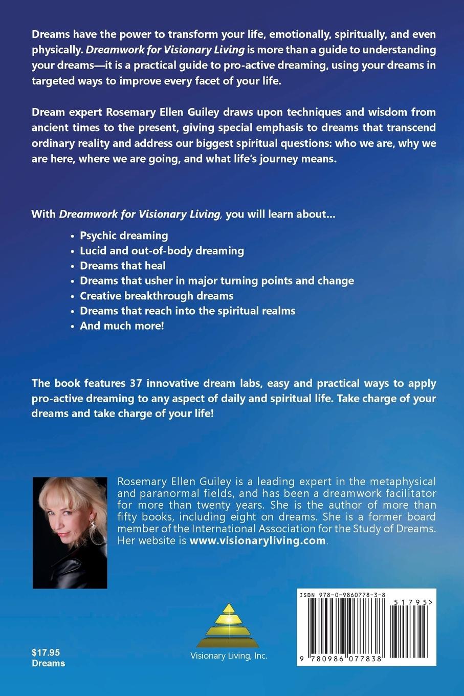 Rückseitencover Dreamwork for Visionary Living
