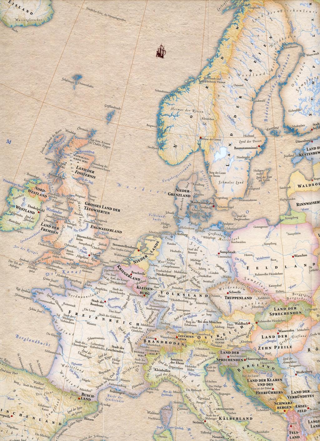 Beispielinhalt (Bild) Atlas der Wahren Namen - Europa