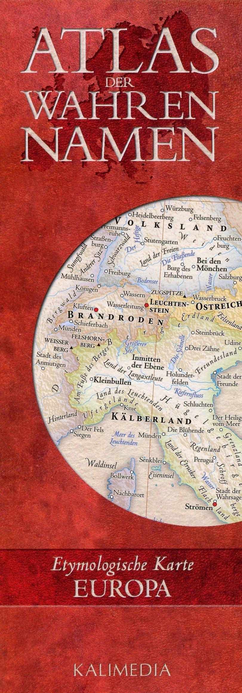 Vorderes Coverbild Atlas der Wahren Namen - Europa