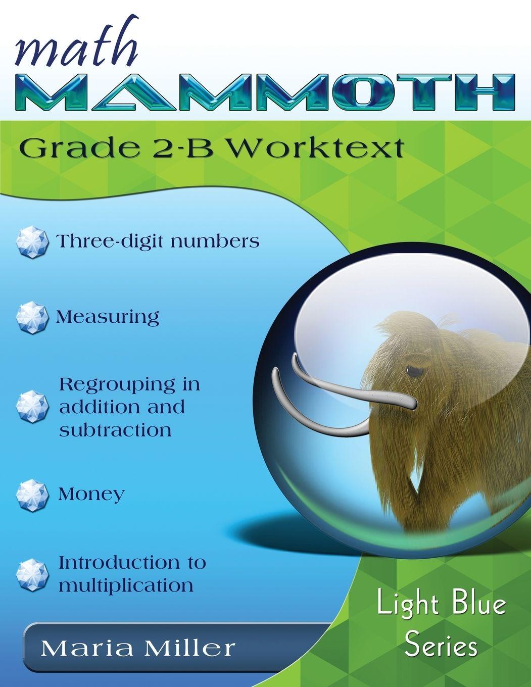 Vorderes Coverbild Math Mammoth Grade 2-B Worktext
