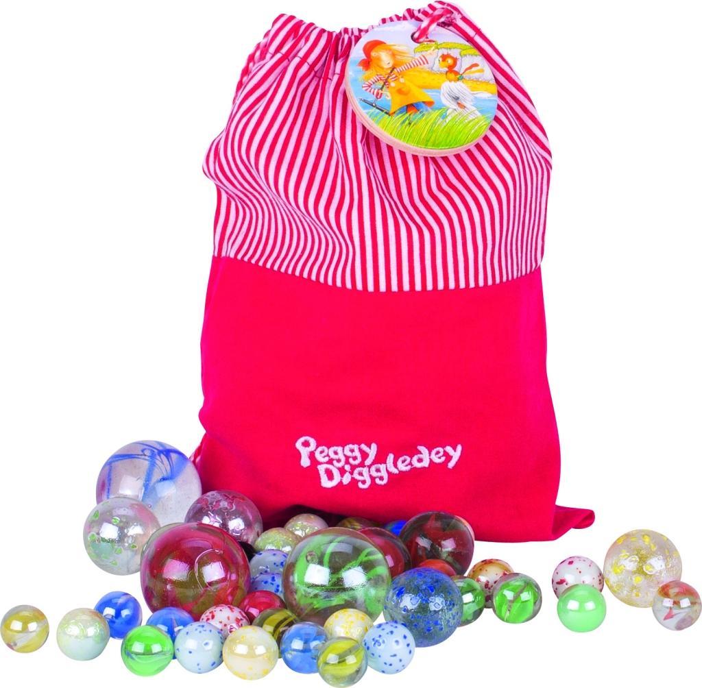 Vorderes Coverbild Mein Murmelbeutel mit 50 Murmeln, Peggy Diggledey