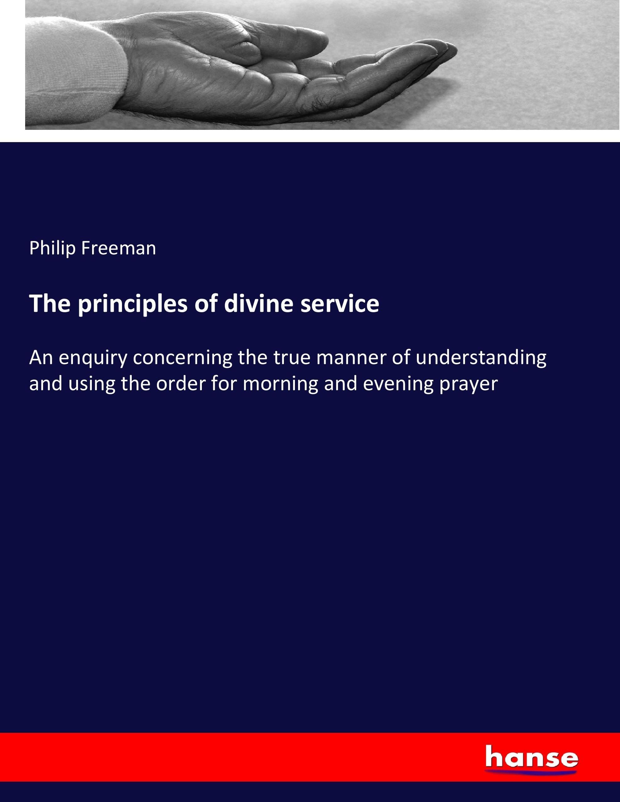 Vorderes Coverbild The principles of divine service
