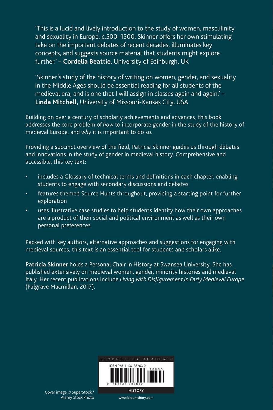Rückseitencover Studying Gender in Medieval Europe